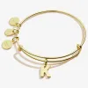 Initial K Charm Bangle sold by Alex and Ani