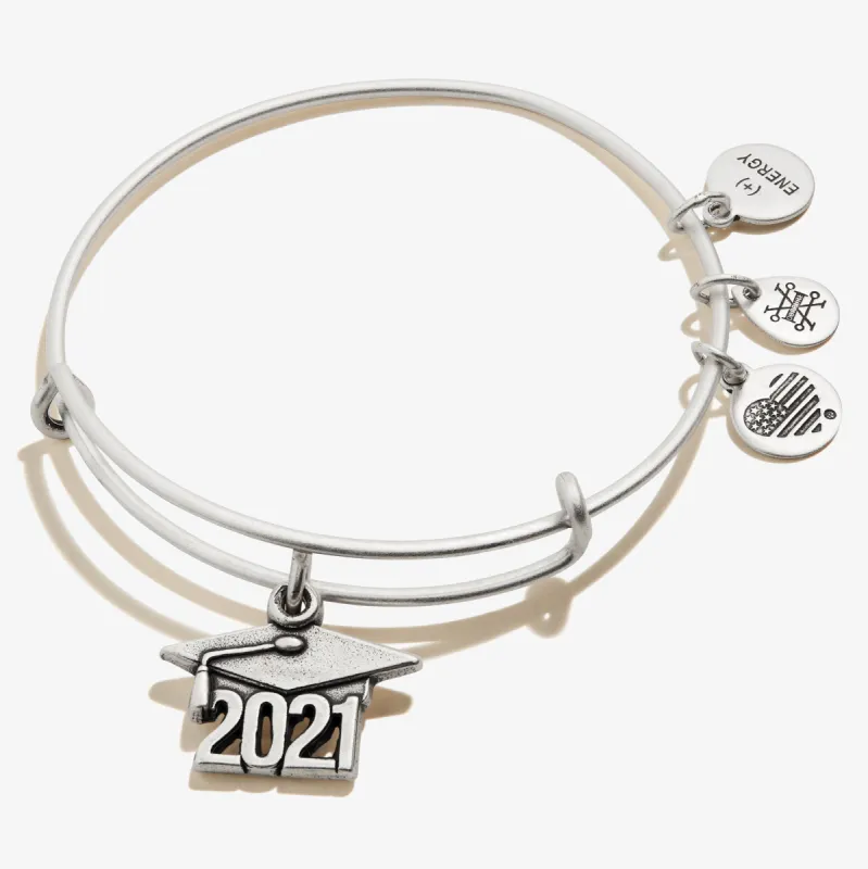 2021 Graduation Cap Charm Bangle sold by Alex and Ani