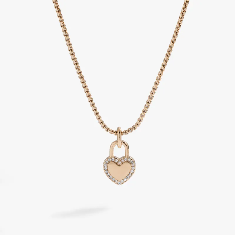 Heart Lock 'Follow Your Dreams' Necklace sold by Alex and Ani