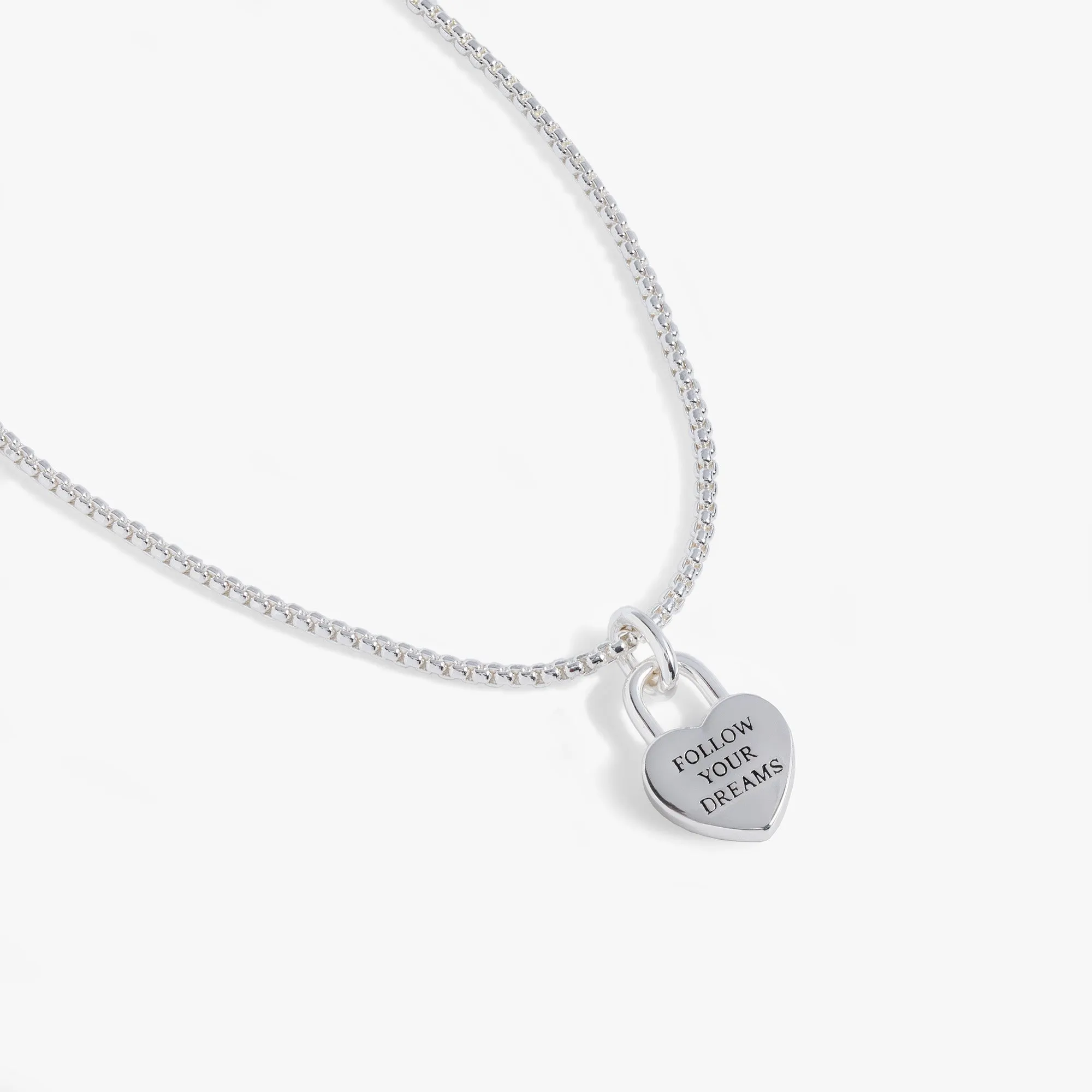 Heart Lock 'Follow Your Dreams' Necklace sold by Alex and Ani product image thumbnail 3