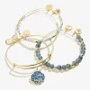 'All is Calm All is Bright' Charm Bangle, Set of 3 sold by Alex and Ani