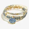 'All is Calm All is Bright' Charm Bangle, Set of 3 sold by Alex and Ani