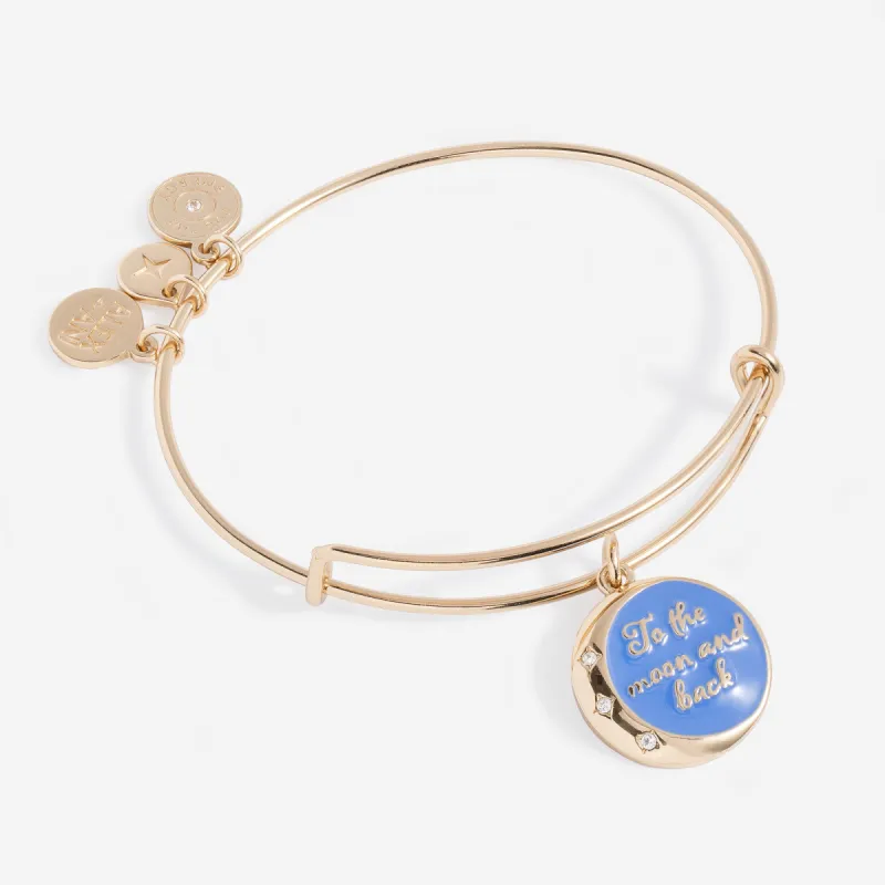 To the Moon and Back' Charm Bangle sold by Alex and Ani