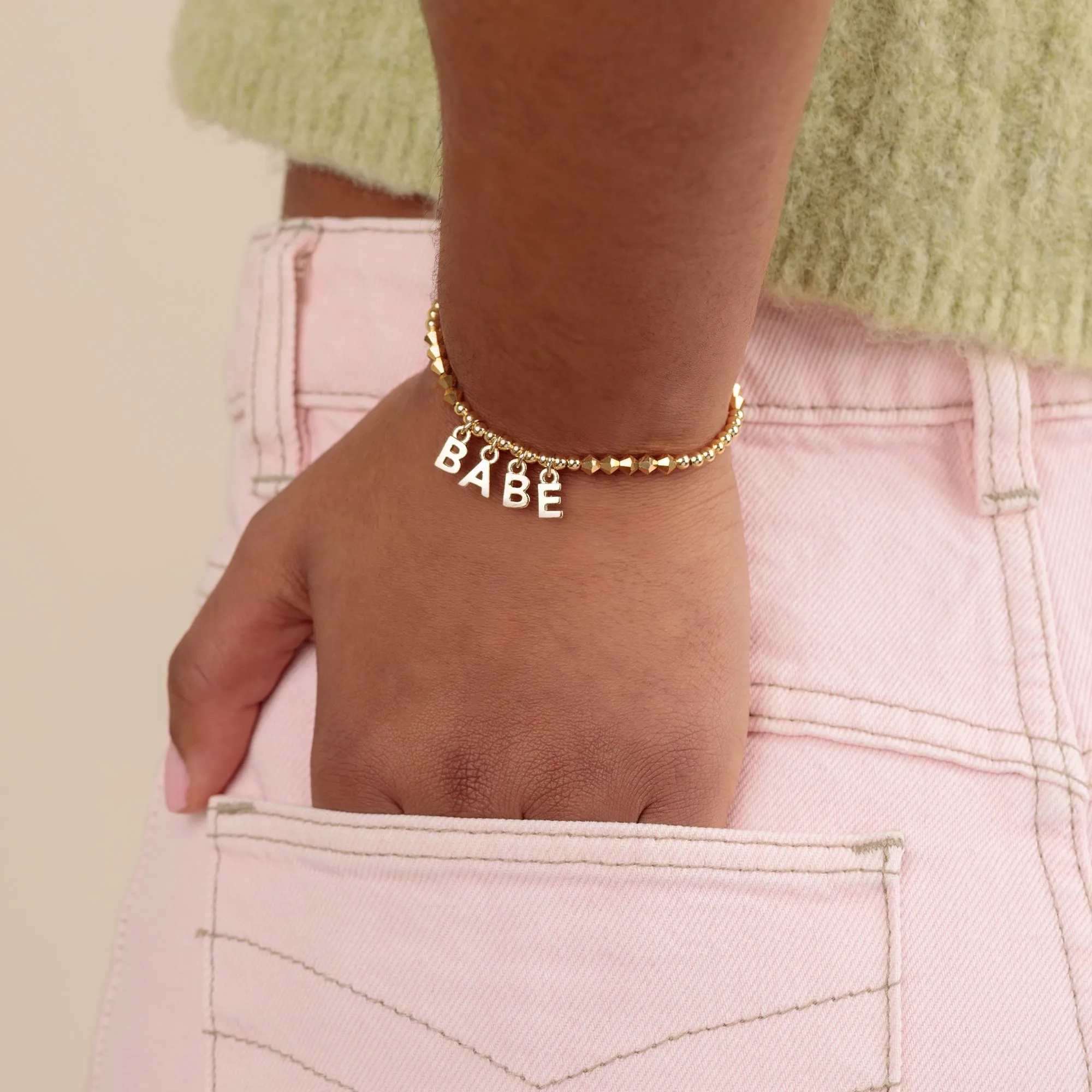 'Babe' Beaded Stretch Bracelet sold by Alex and Ani product image thumbnail 2