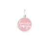 Because I Love You Charm, Pink sold by Alex and Ani