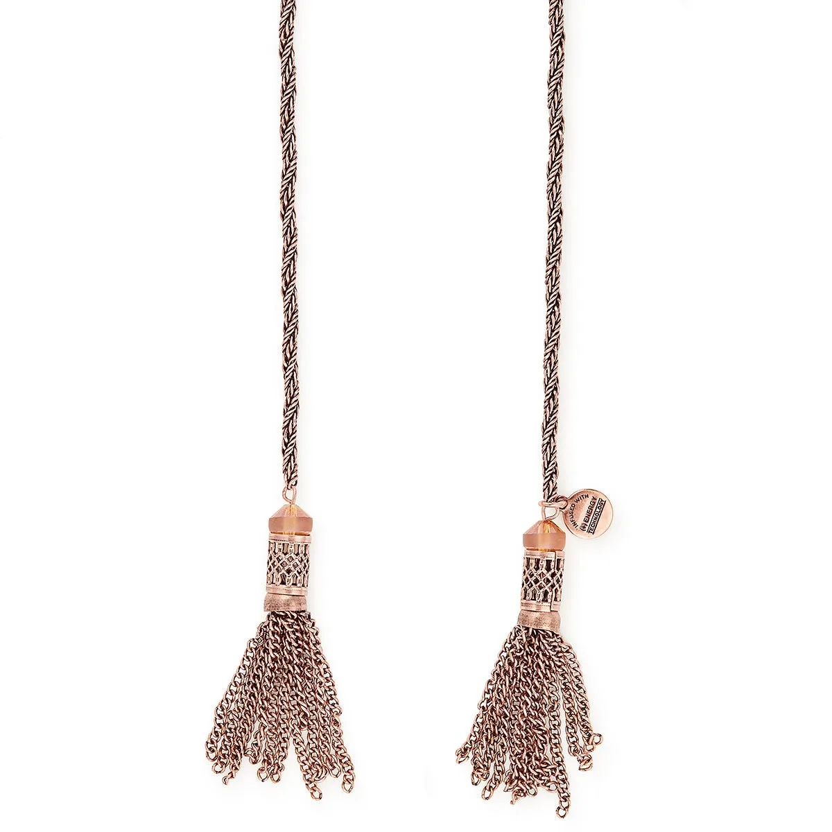 Twisted Rope Tassel Wrap Necklace sold by Alex and Ani product image thumbnail 4