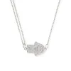 Hand of Fatima Pull Chain Necklace sold by Alex and Ani