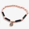 New Beginnings Charm + Onyx Stretch Bracelet sold by Alex and Ani