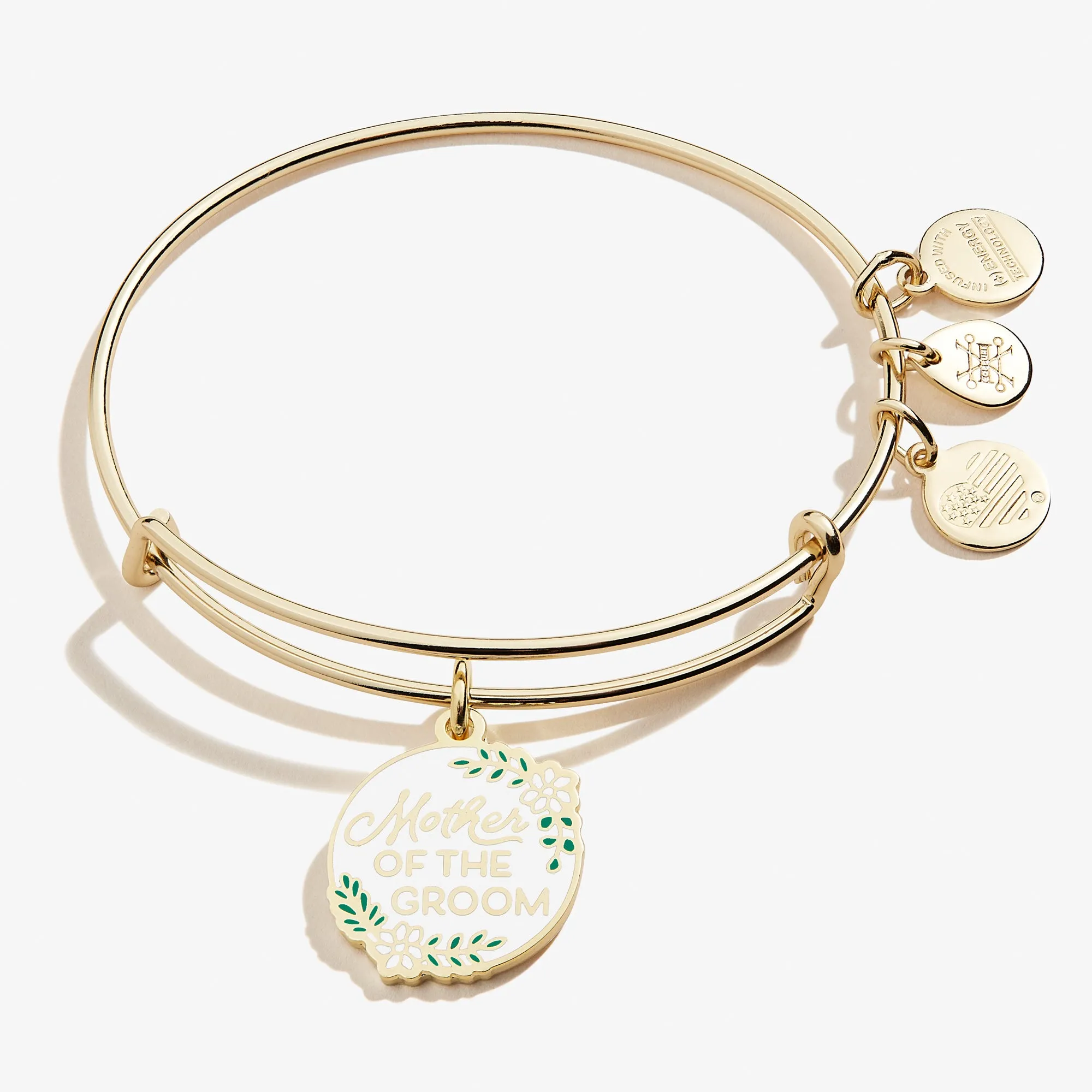 'Mother of the Groom' Charm Bangle sold by Alex and Ani product image thumbnail 3