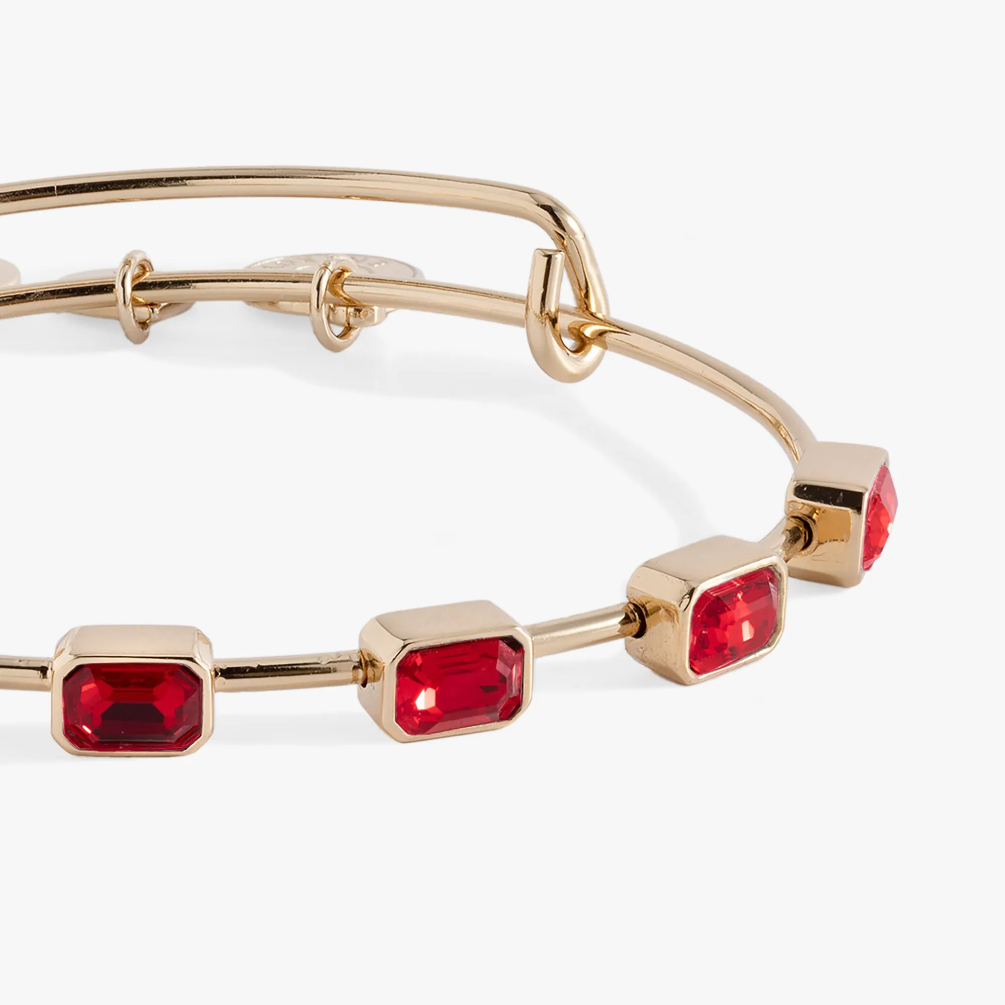 July Birthstone Emerald Cut Bangle sold by Alex and Ani product image thumbnail 3