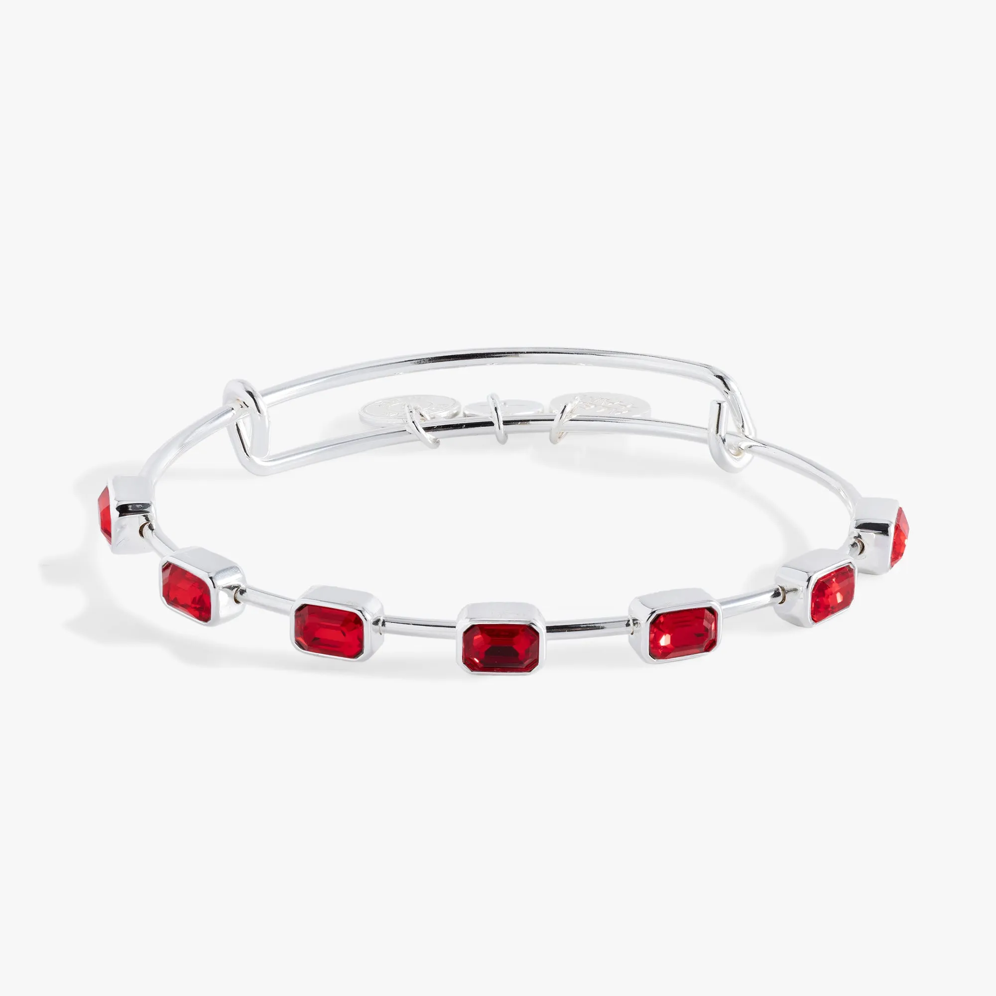 July Birthstone Emerald Cut Bangle sold by Alex and Ani product image thumbnail 2