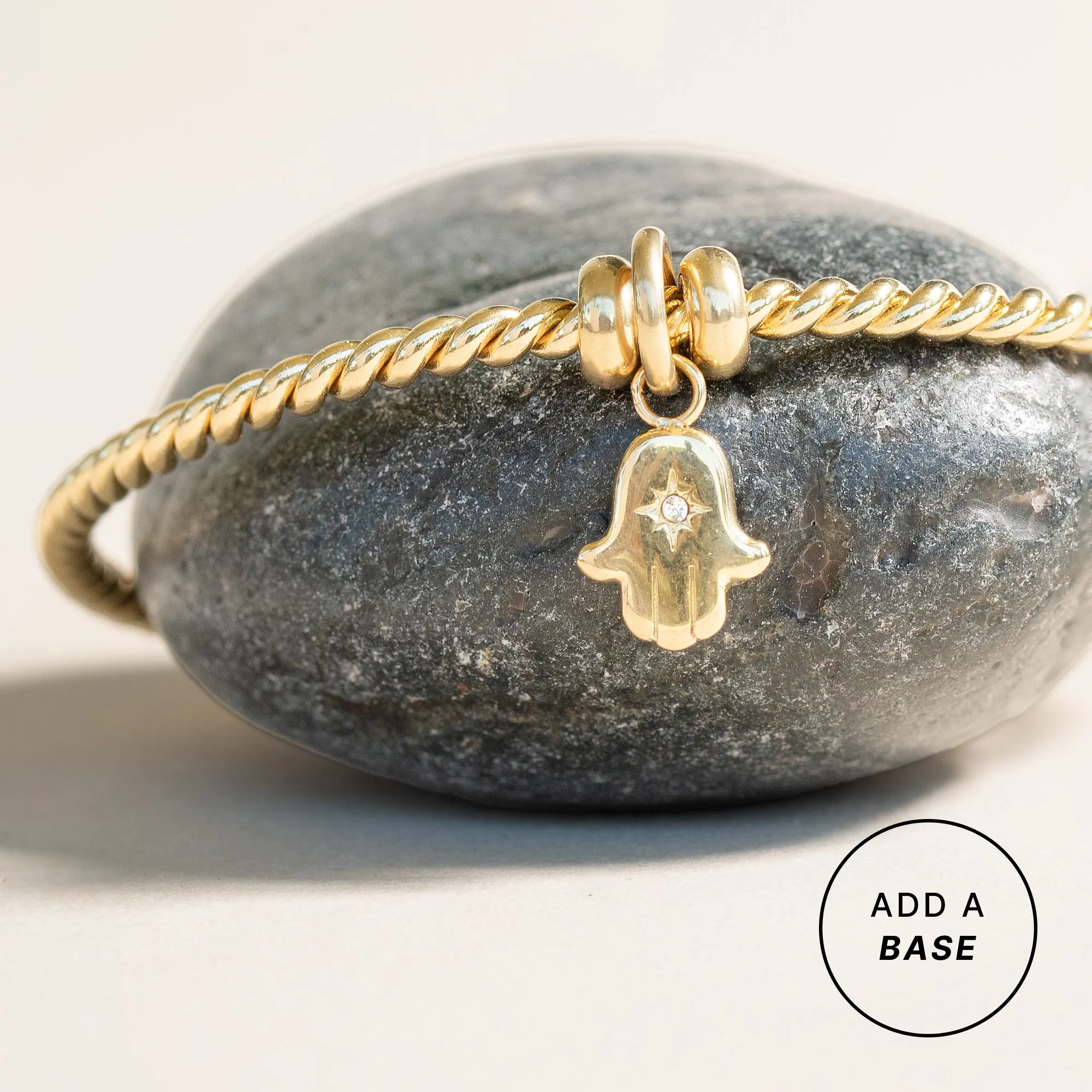 Crystal Hamsa Interchangeable Charm sold by Alex and Ani