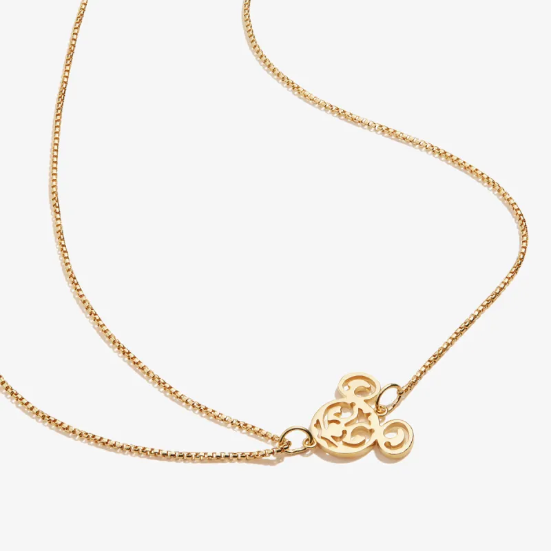 Disney® Mickey Mouse Filigree Pull Chain Necklace sold by Alex and Ani