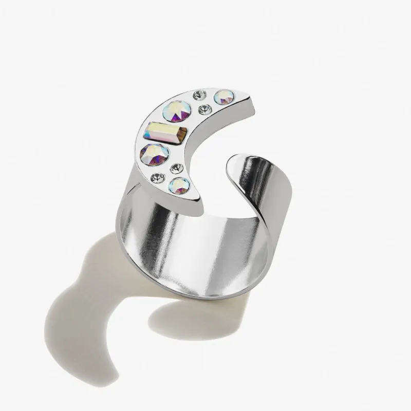 Crystal Moon Cocktail Ring sold by Alex and Ani