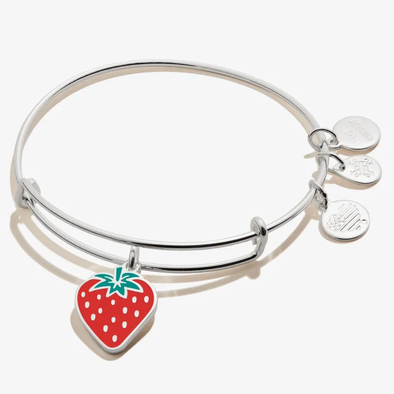 Strawberry Charm Bangle sold by Alex and Ani