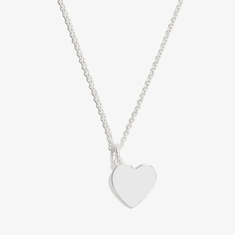 Engravable Heart Charm Necklace, 21'' sold by Alex and Ani