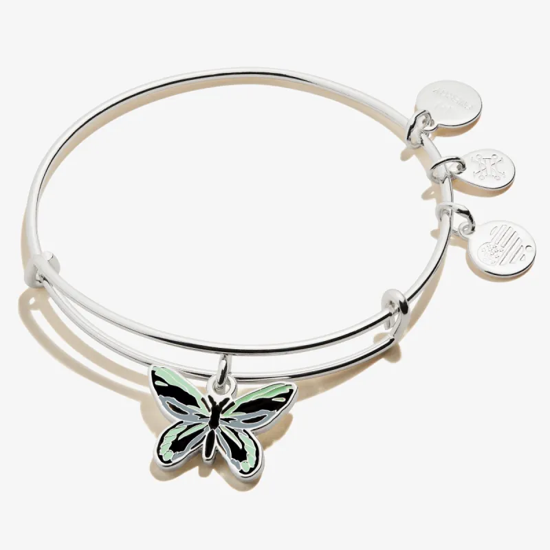 Queen Alexandra's Birdwing Butterfly Charm Bangle sold by Alex and Ani