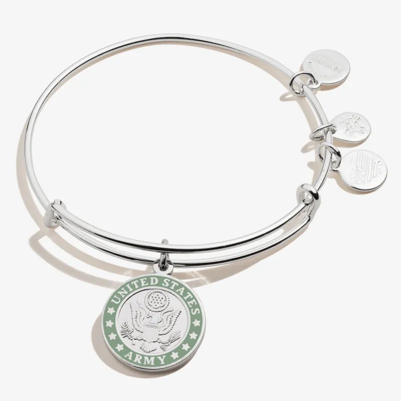 United States Army Charm Bangle sold by Alex and Ani