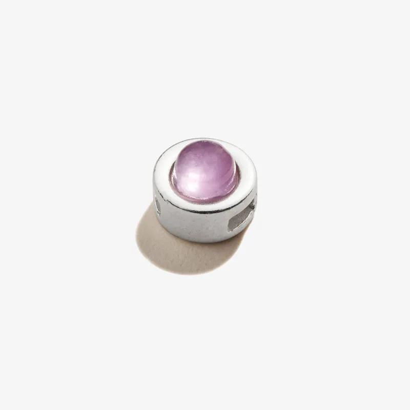 Amethyst Gemstone Slider Charm sold by Alex and Ani