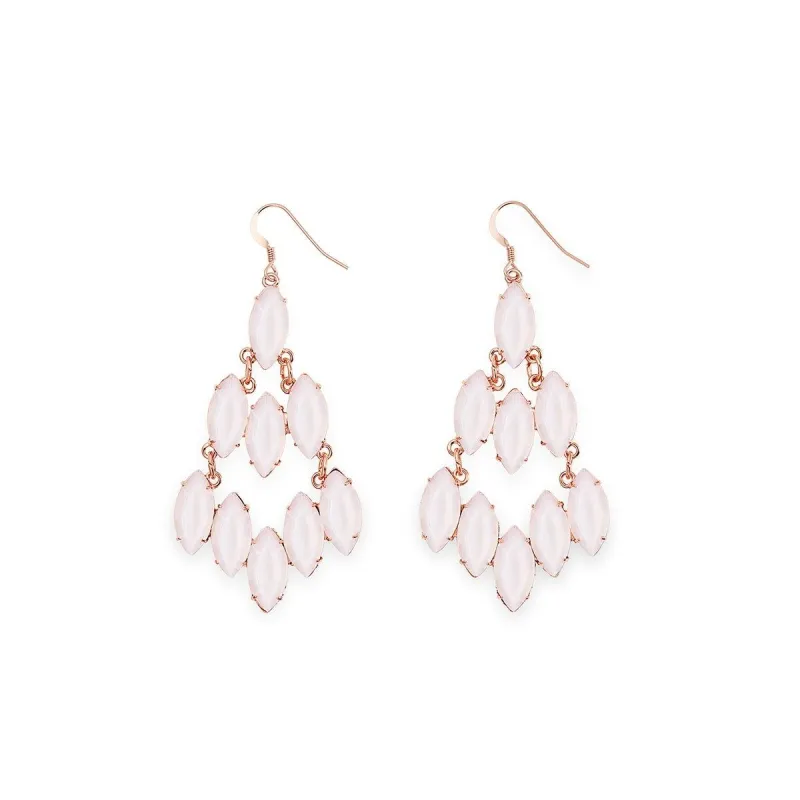 White Chandelier Drop Earrings sold by Alex and Ani