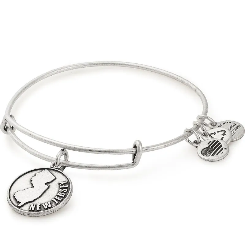 New Jersey Charm Bangle sold by Alex and Ani