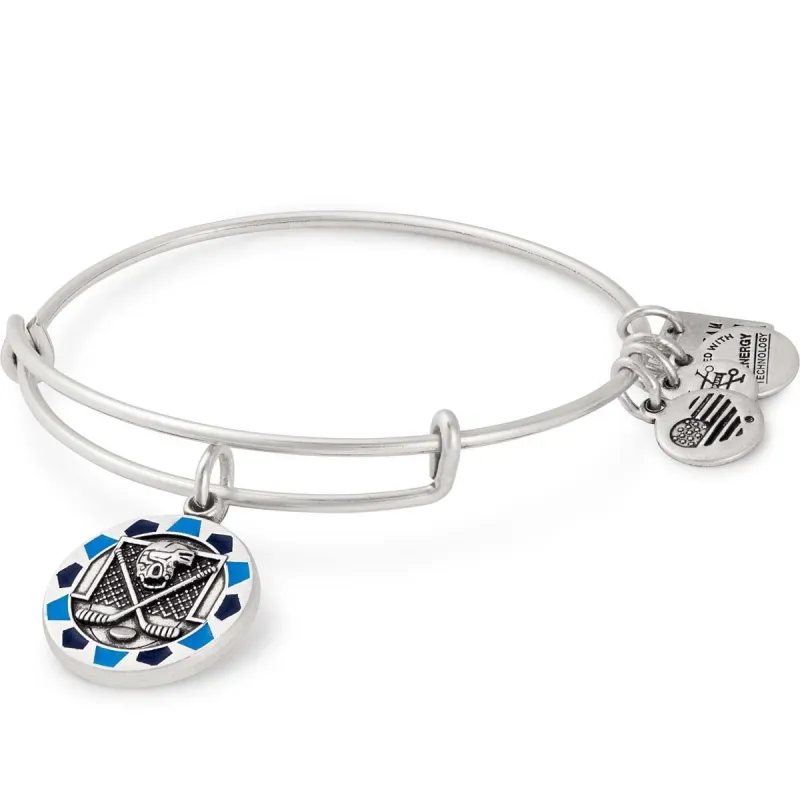 Team USA Ice Hockey Charm Bangle sold by Alex and Ani