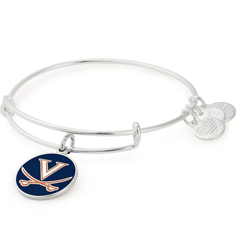 University of Virginia Logo Charm Bangle sold by Alex and Ani