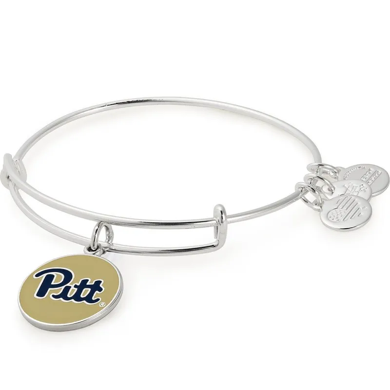 University of Pittsburgh Logo Charm Bangle sold by Alex and Ani