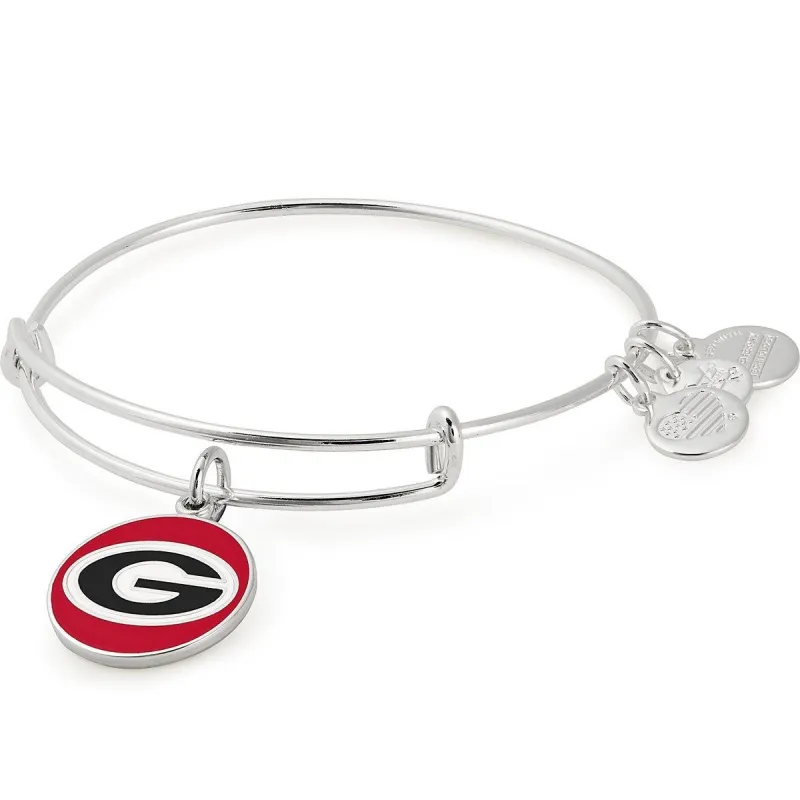 University of Georgia Logo Charm Bangle sold by Alex and Ani