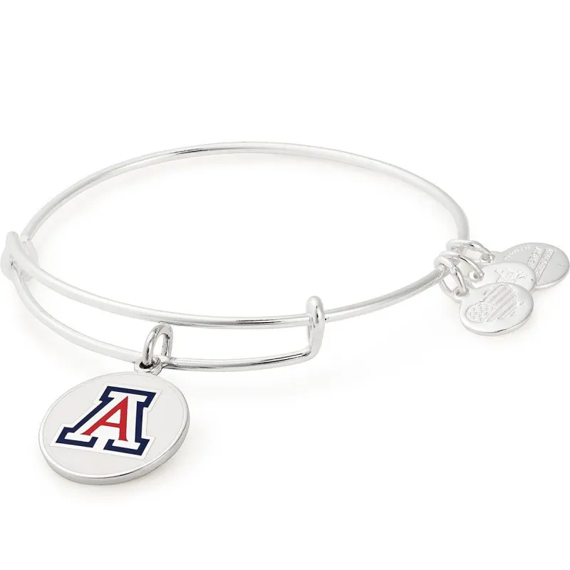 University of Arizona Logo Charm Bangle sold by Alex and Ani