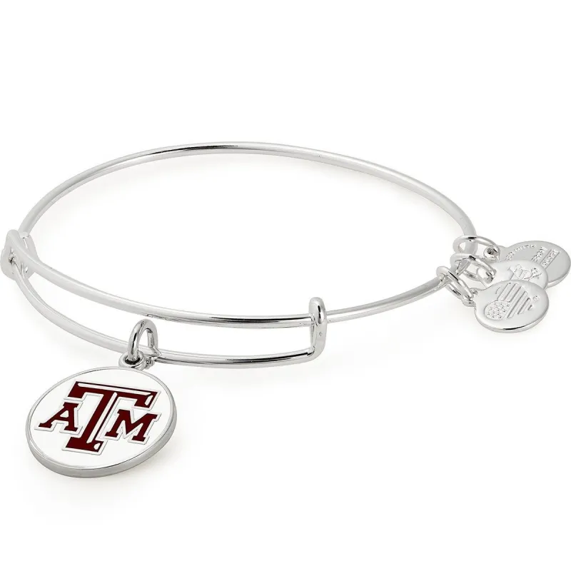 Texas A&M University Logo Charm Bangle sold by Alex and Ani