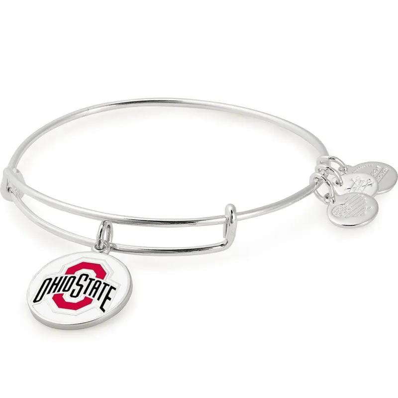 Ohio State University Logo Charm Bangle sold by Alex and Ani