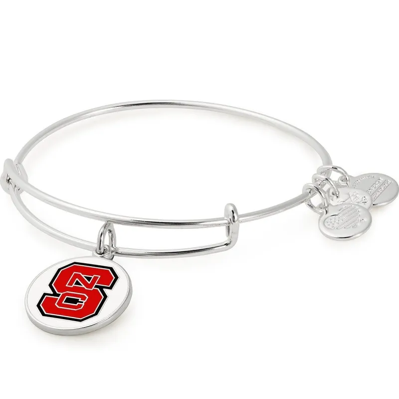 North Carolina State University Logo Charm Bangle sold by Alex and Ani