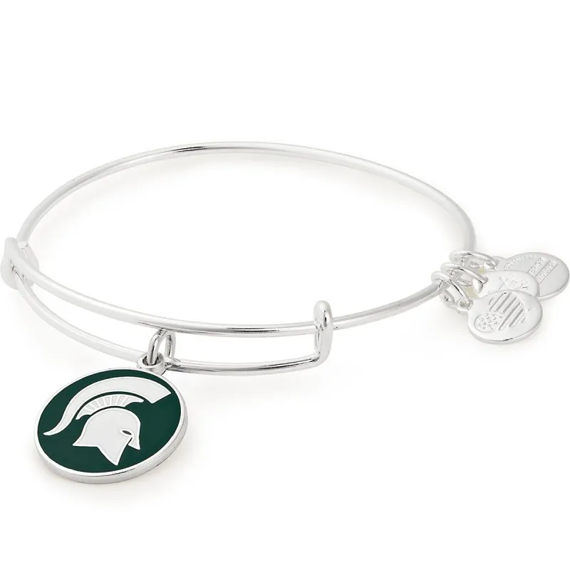 Michigan State University Logo Charm Bangle sold by Alex and Ani