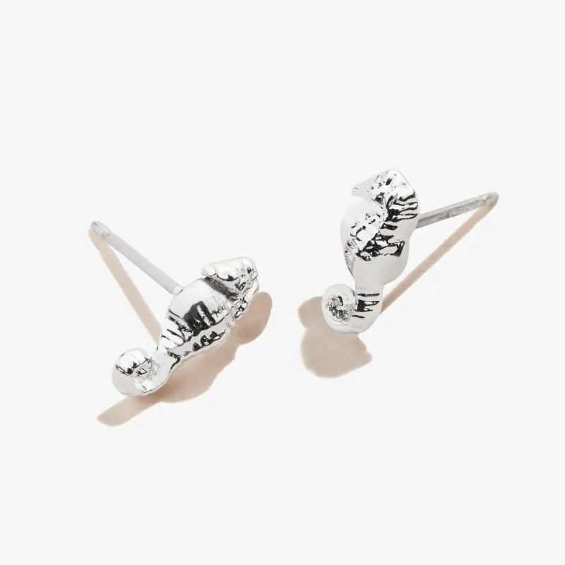 Seahorse Stud Earrings sold by Alex and Ani