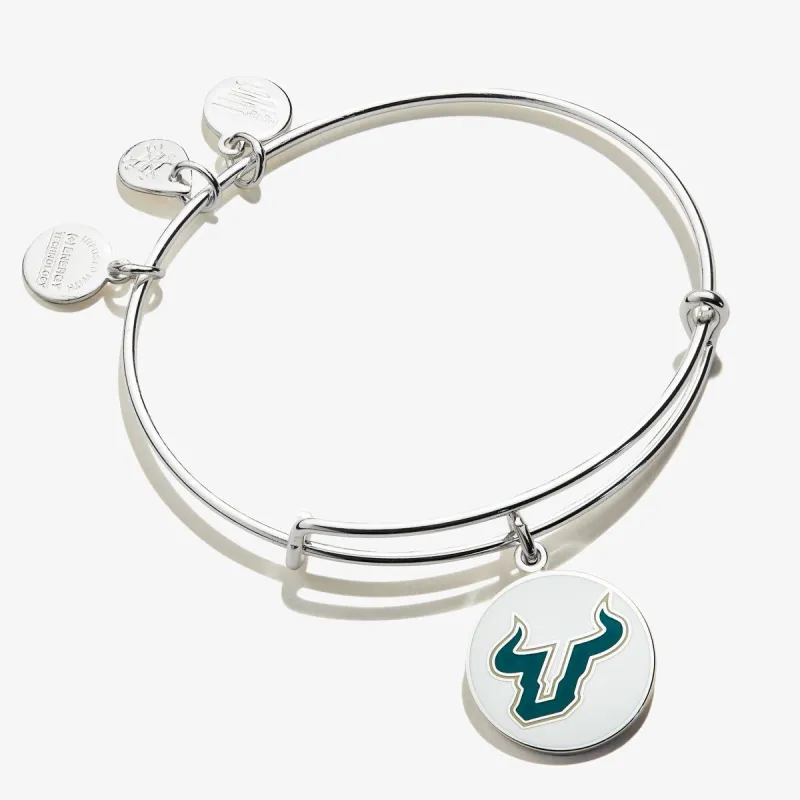University of South Florida Logo Charm Bangle sold by Alex and Ani