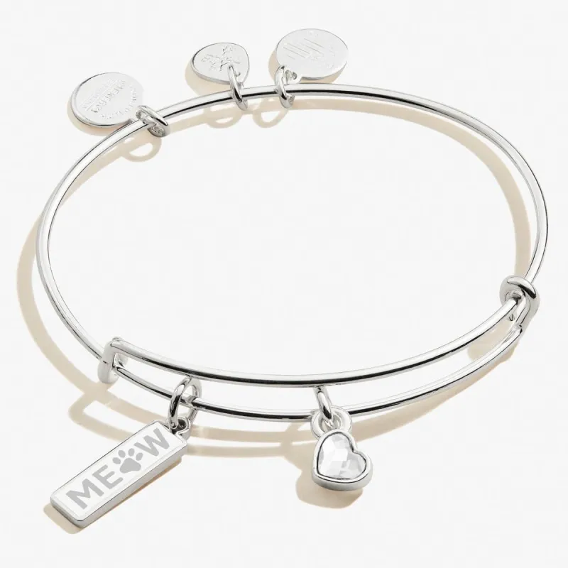 'Meow' Duo Charm Bangle sold by Alex and Ani