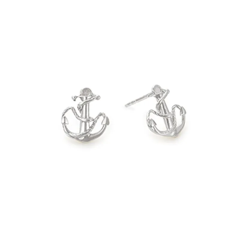 Anchor + Rope Stud Earrings sold by Alex and Ani