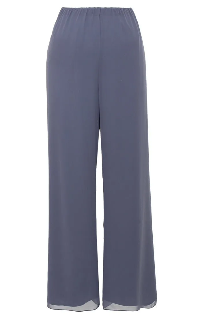 Petite Matte Jersey Straight Leg Long Pant sold by Alex Evenings product image thumbnail 5