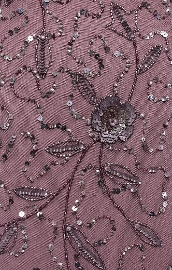 Regular - Halter Neck Hand Beaded Fit & Flare Gown with Godet Detail sold by Alex Evenings product image thumbnail 3