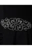 Plus- Square Neck Dress with Embellishment Detail at Hip and 3/4 Sleeves sold by Alex Evenings