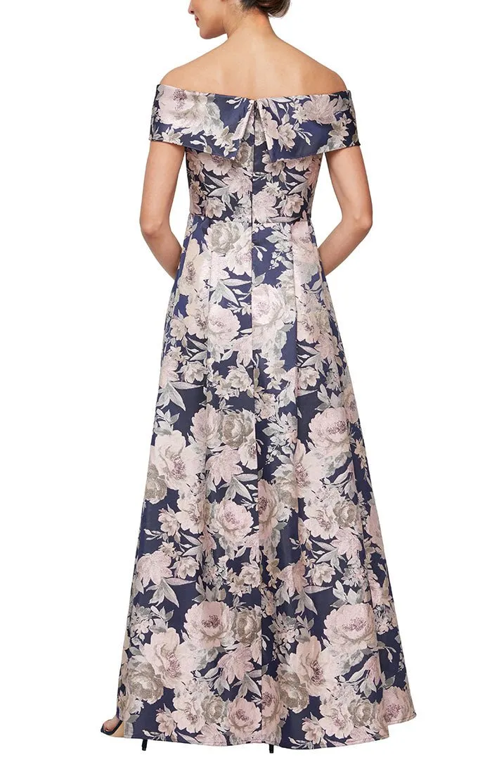 Regular - Serena Floral Ballgown sold by Alex Evenings product image thumbnail 2