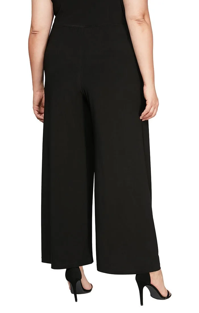 Plus Matte Jersey Straight Leg Long Pant sold by Alex Evenings product image thumbnail 2