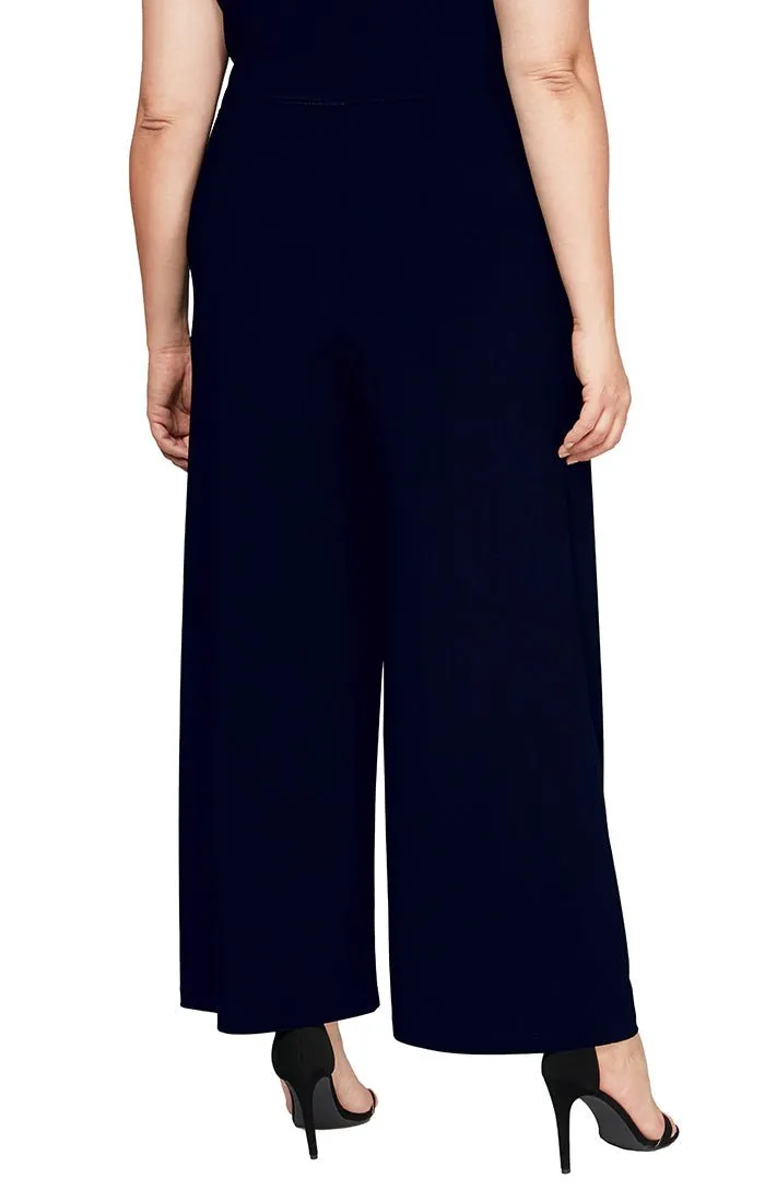 Plus Matte Jersey Straight Leg Long Pant sold by Alex Evenings product image thumbnail 4