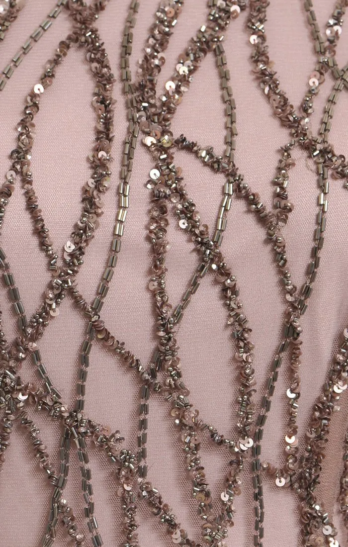 Regular - Long Sleeveless Hand-Beaded Gown sold by Alex Evenings product image thumbnail 3