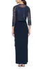 Petite Empire Waist Embroidered Jacket Dress sold by Alex Evenings