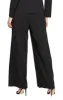 Wide Leg Crepe Pant with Skirt Panel Overlay sold by Alex Evenings
