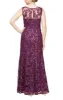 Regular - Embroidered Tulle Gown with Sweetheart Illusion Neckline & Matching Shawl sold by Alex Evenings