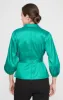 Petite Taffeta Tie Blouse & Slim Crepe Pant sold by Alex Evenings