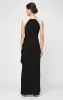 Sleeveless Matte Jersey Dress with Embroidered Shoulder Detail sold by Alex Evenings